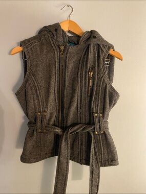 Vintage Hooded Vest